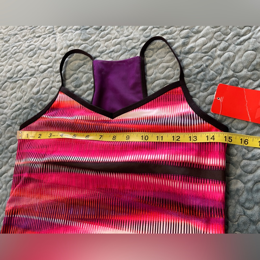 Xersion JCP Womens Performancewear Tank Activewear Top Size S Multi Color - Picture 3 of 10